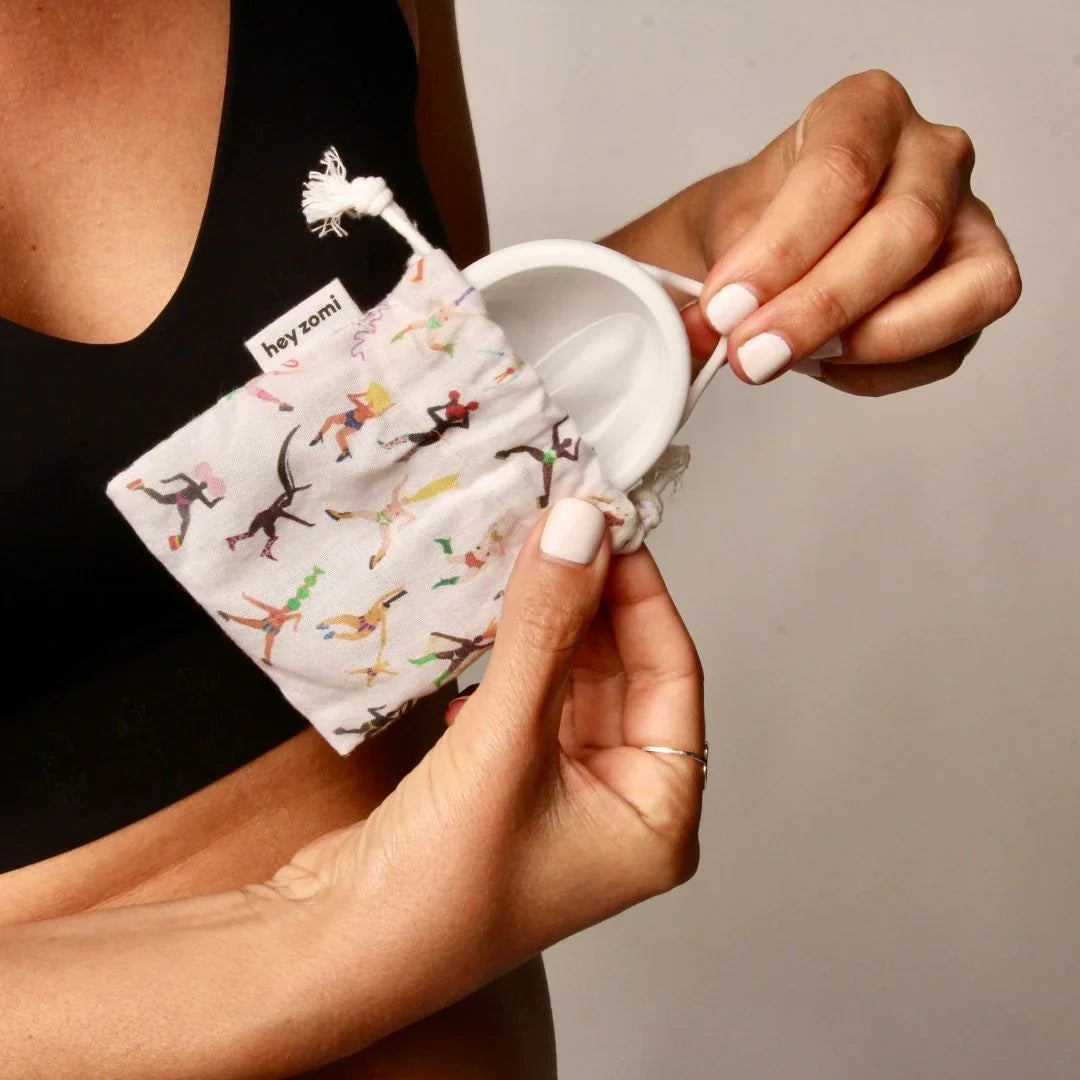 Hey Zomi Menstrual Disc - White