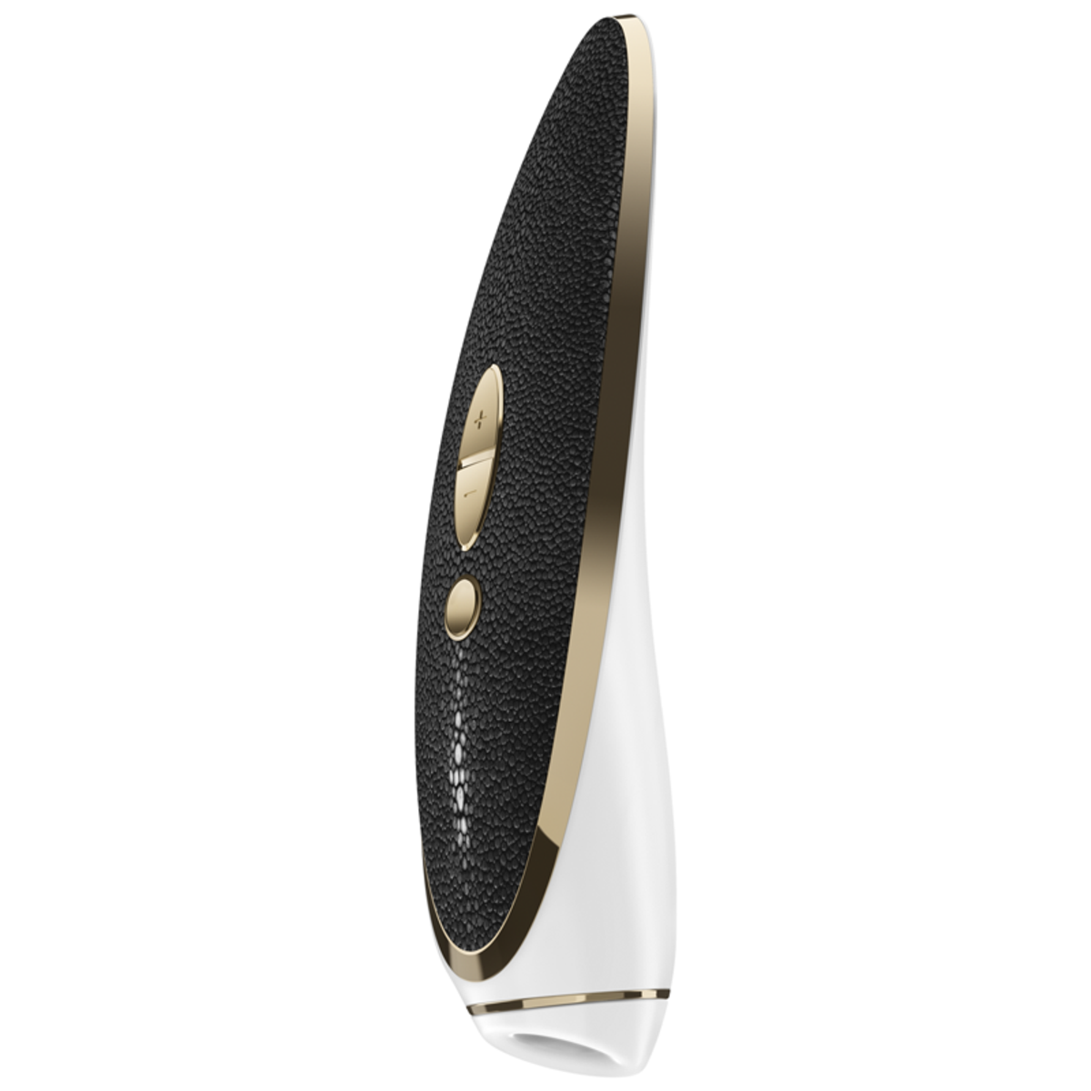 Satisfyer Luxury Air Pulse Stimulator + Vibrator - Haute Couture - Black and Gold