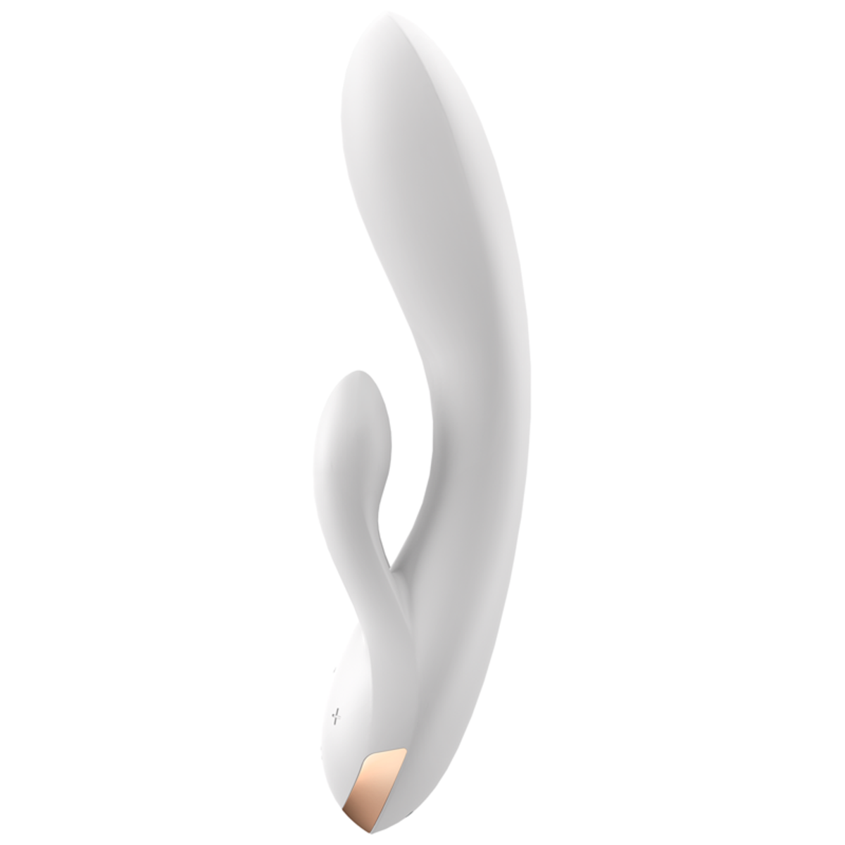 Satisfyer Double Flex Rabbit Vibrator (App Controlled) - White