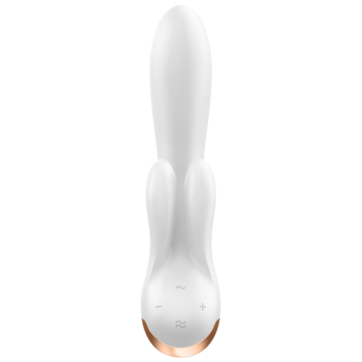 Satisfyer Double Flex Rabbit Vibrator (App Controlled) - White