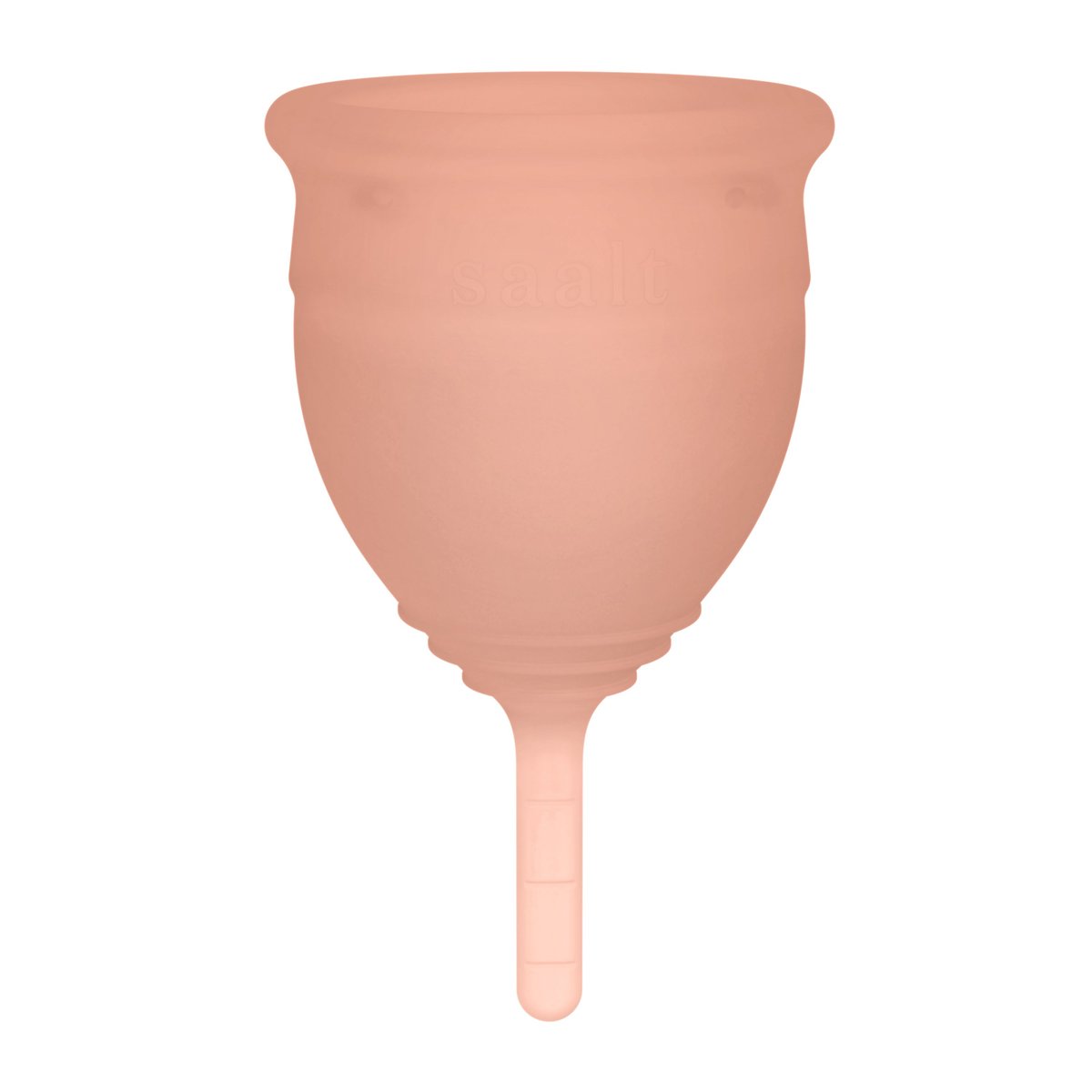 Saalt Menstrual Cup Duo Pack Soft - Small Desert Blush & Regular Mist Grey