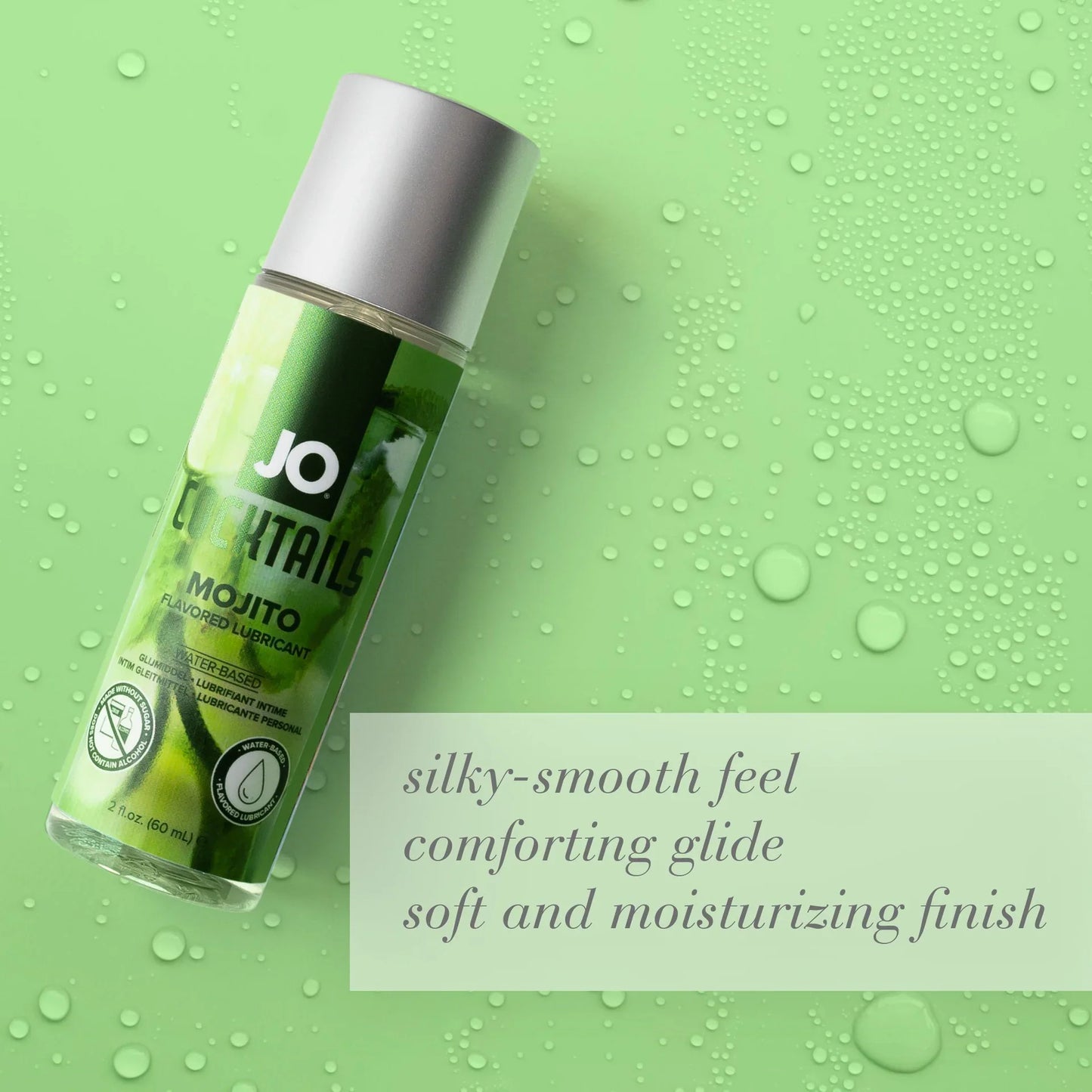 Jo Cocktails Water-Based Lubricant - Mojito (60ml)