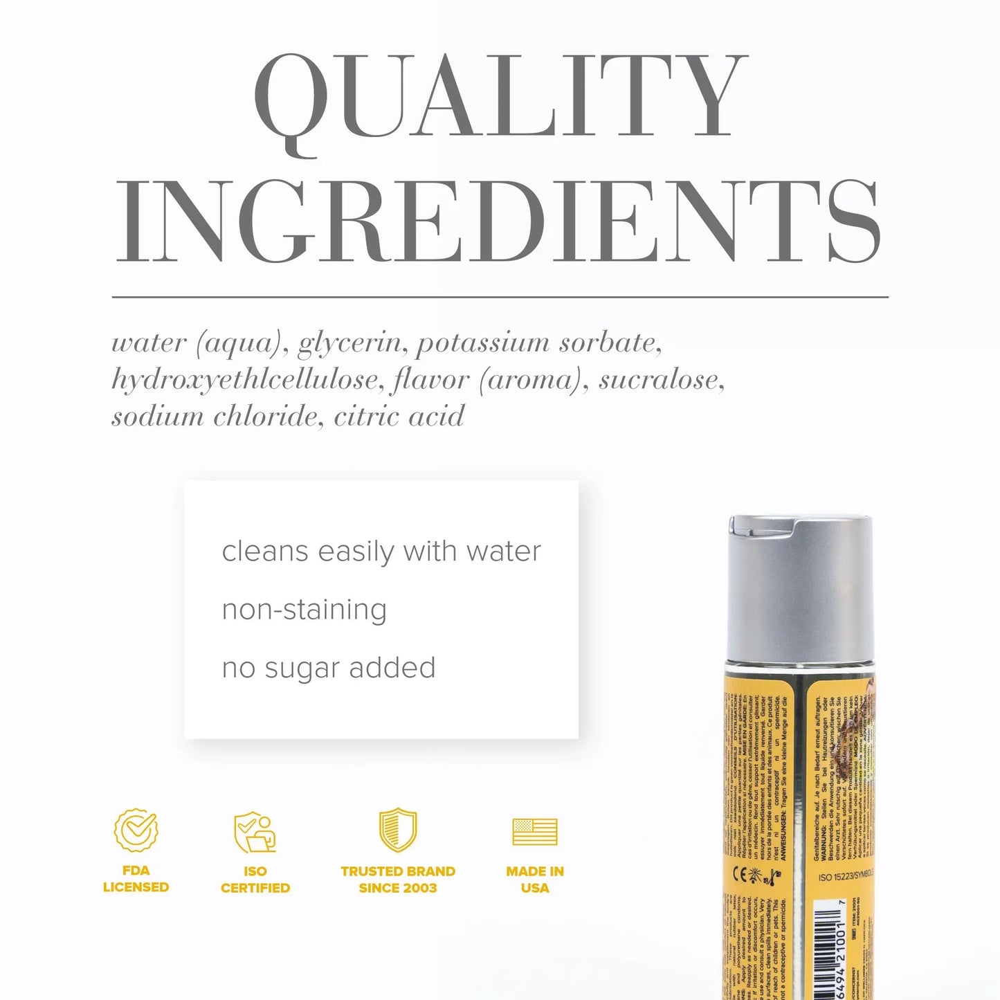 Jo Cocktails Water-Based Lubricant - Pina Colada (60ml)