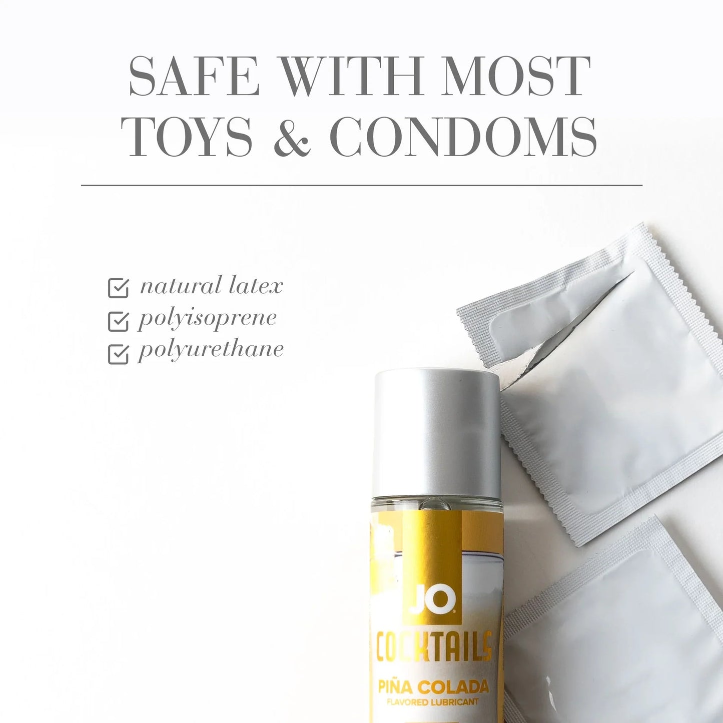 Jo Cocktails Water-Based Lubricant - Pina Colada (60ml)