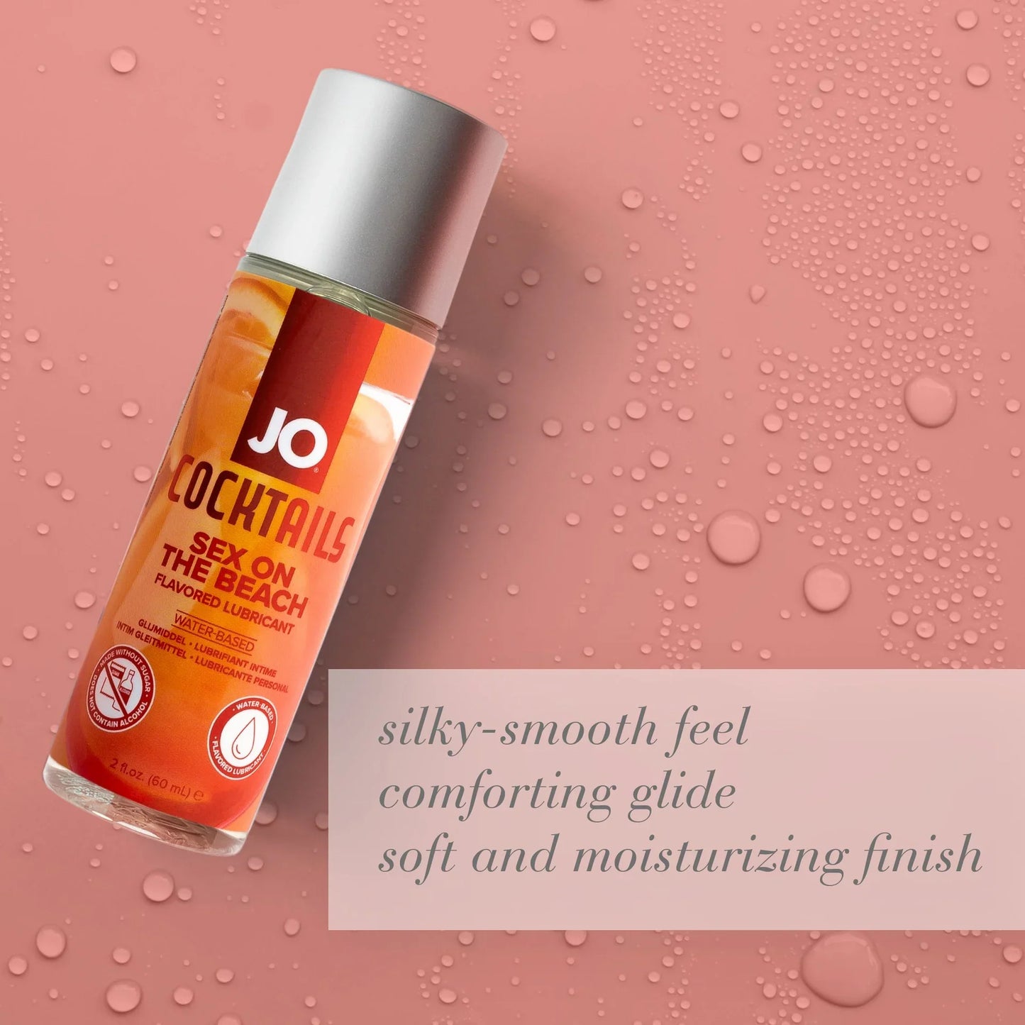 Jo Cocktails Water-Based Lubricant - Sex On The Beach (60ml)
