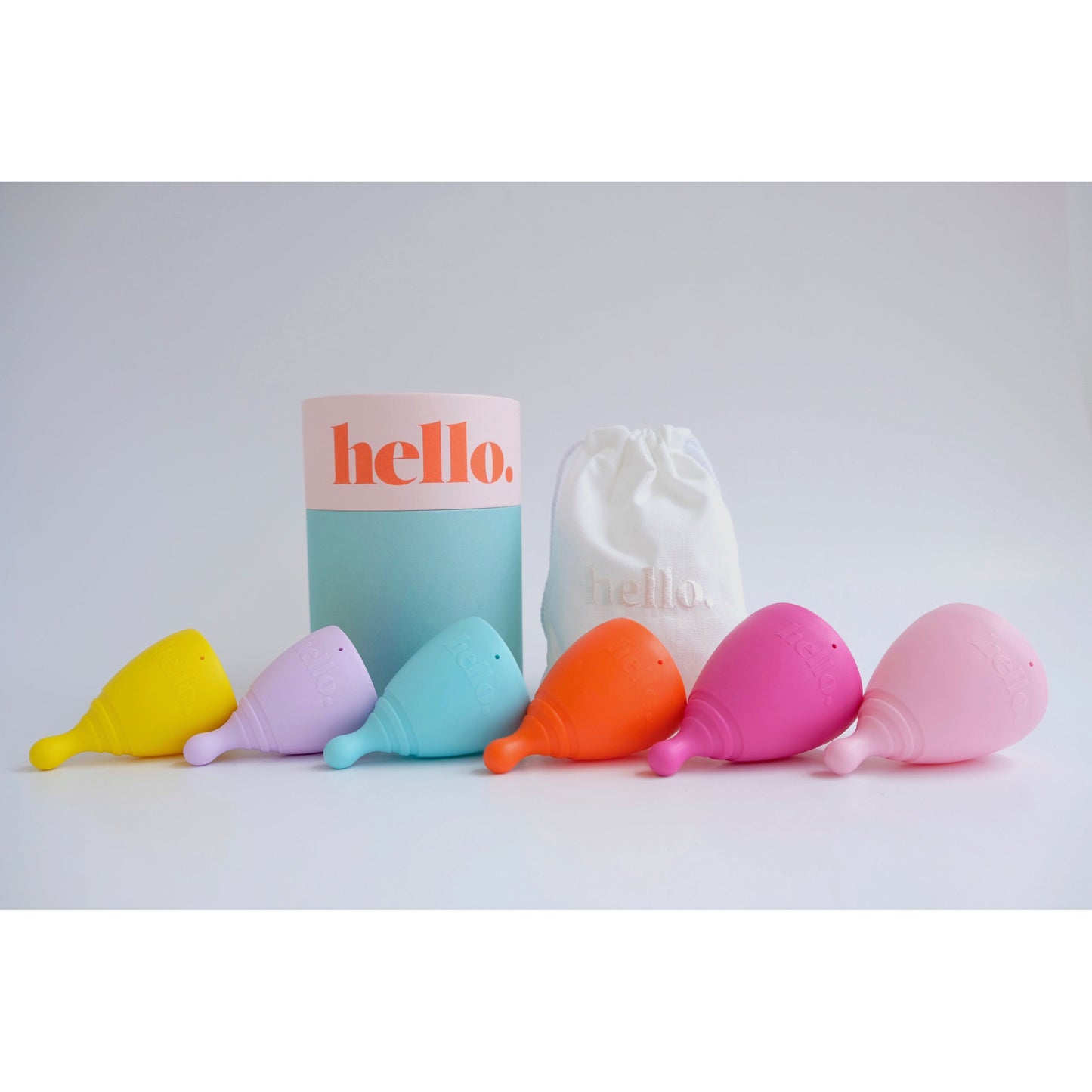 Hello Menstrual Cup - Medium Cervix Large Yellow