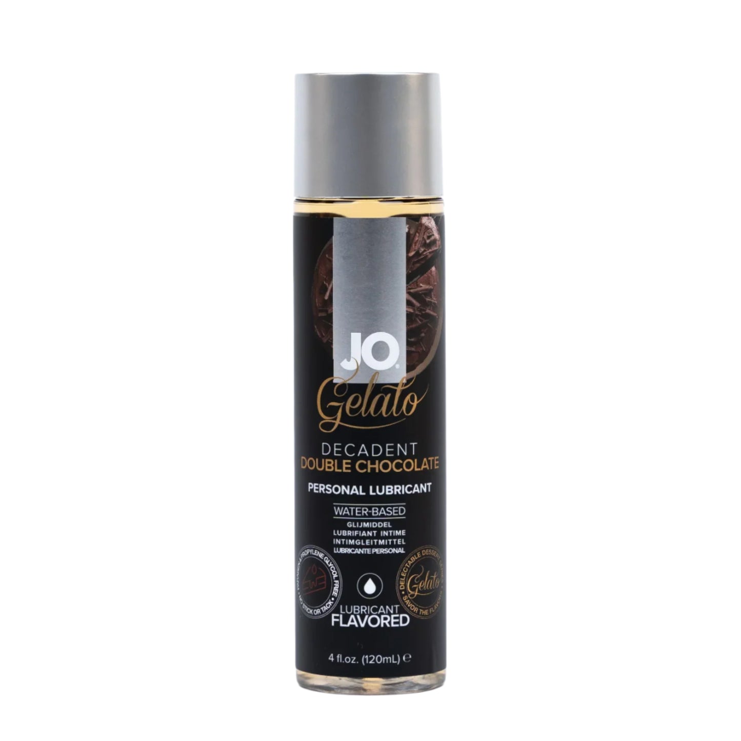 Jo Gelato Water-Based Lubricant - Decadent Double Chocolate (120ml)