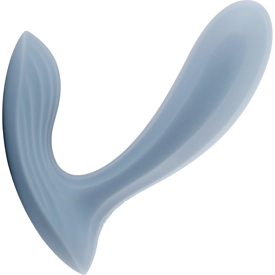 Svakom Erica Wearable Dual Vibrator - Dusty Blue (App Controlled)