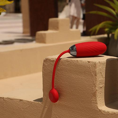 Svakom Ella Wearable Bullet Vibrator - Red (App Controlled)