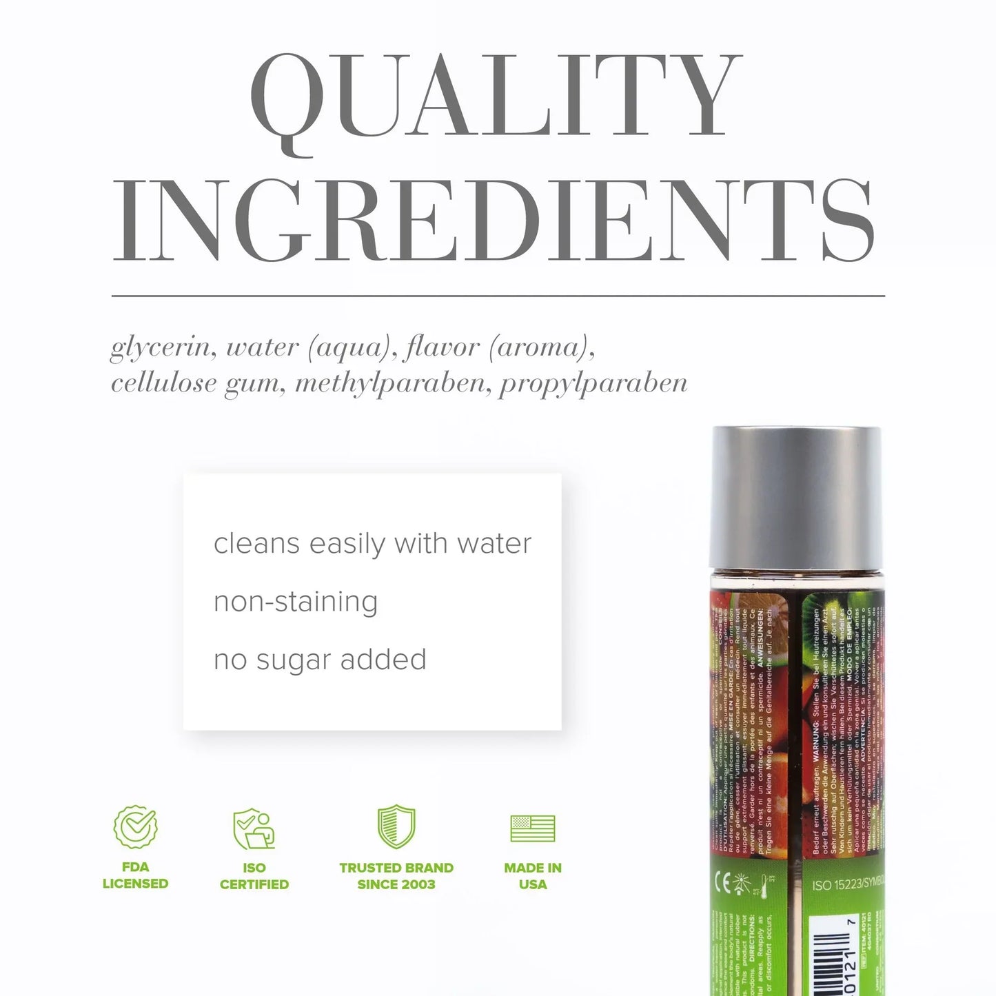 Jo H2O Water-Based Lubricant - Tropical Passion (120ml)