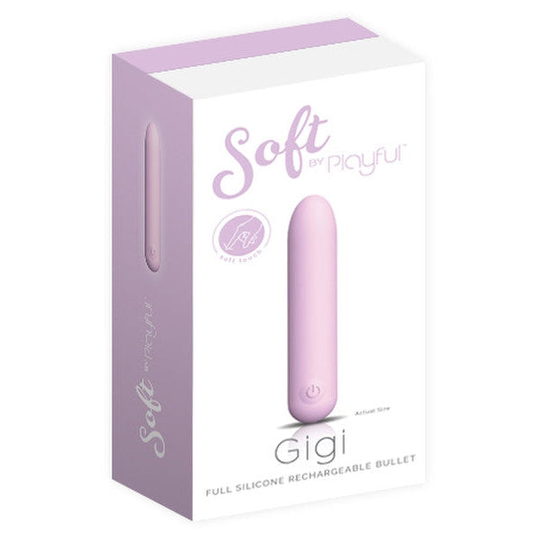 Playful Soft Gigi Bullet Vibrator - Purple