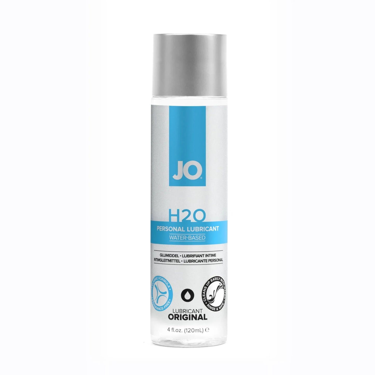 Jo H2O Water-Based Lubricant (120ml)