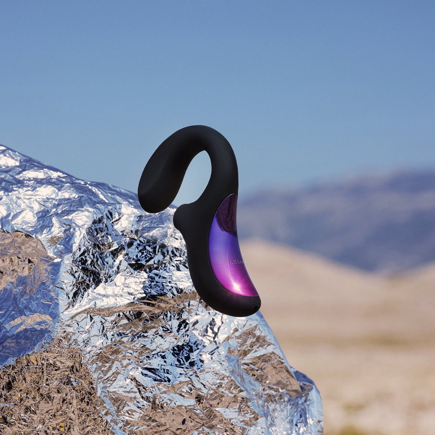 Lelo Enigma Dual Stimulation Sonic Massager - Black