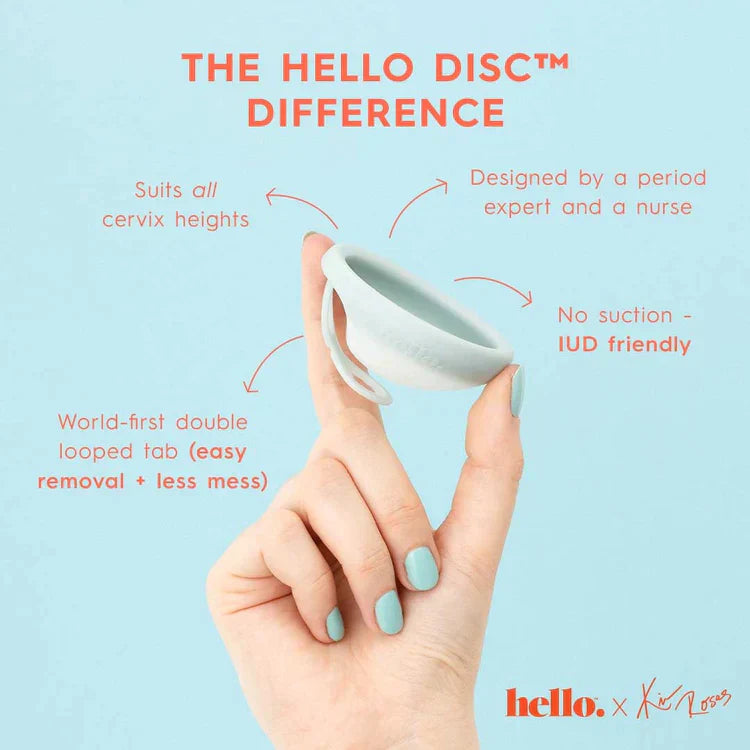 Hello Menstrual Disc - Black