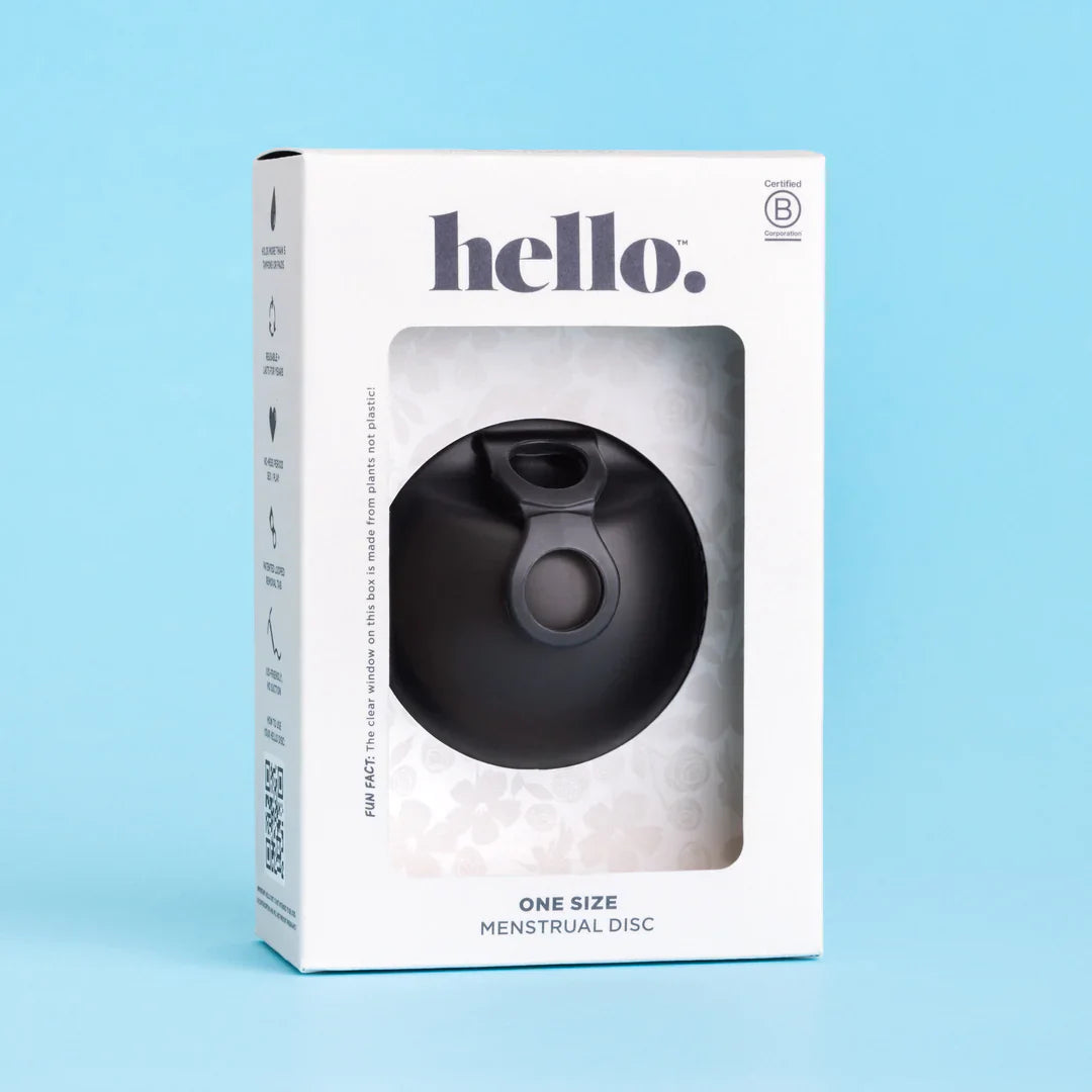 Hello Menstrual Disc - Black