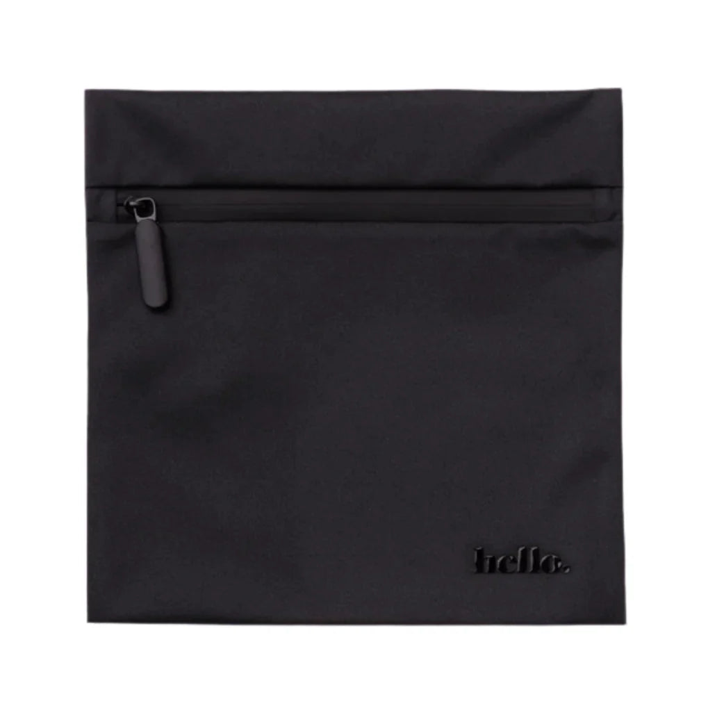 Hello Waterproof Period Wet Bag - Black
