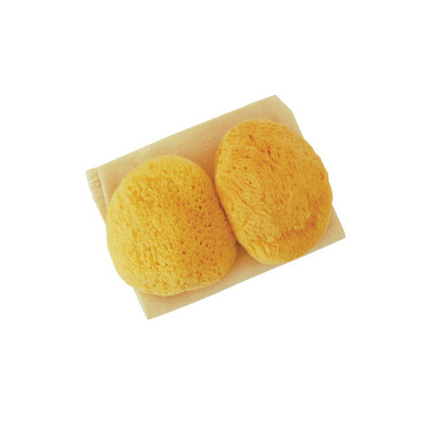 Jade & Pearl Reusable Sea Pearl Premium Ultra Soft Menstrual Sponge - Medium (2 Pack)