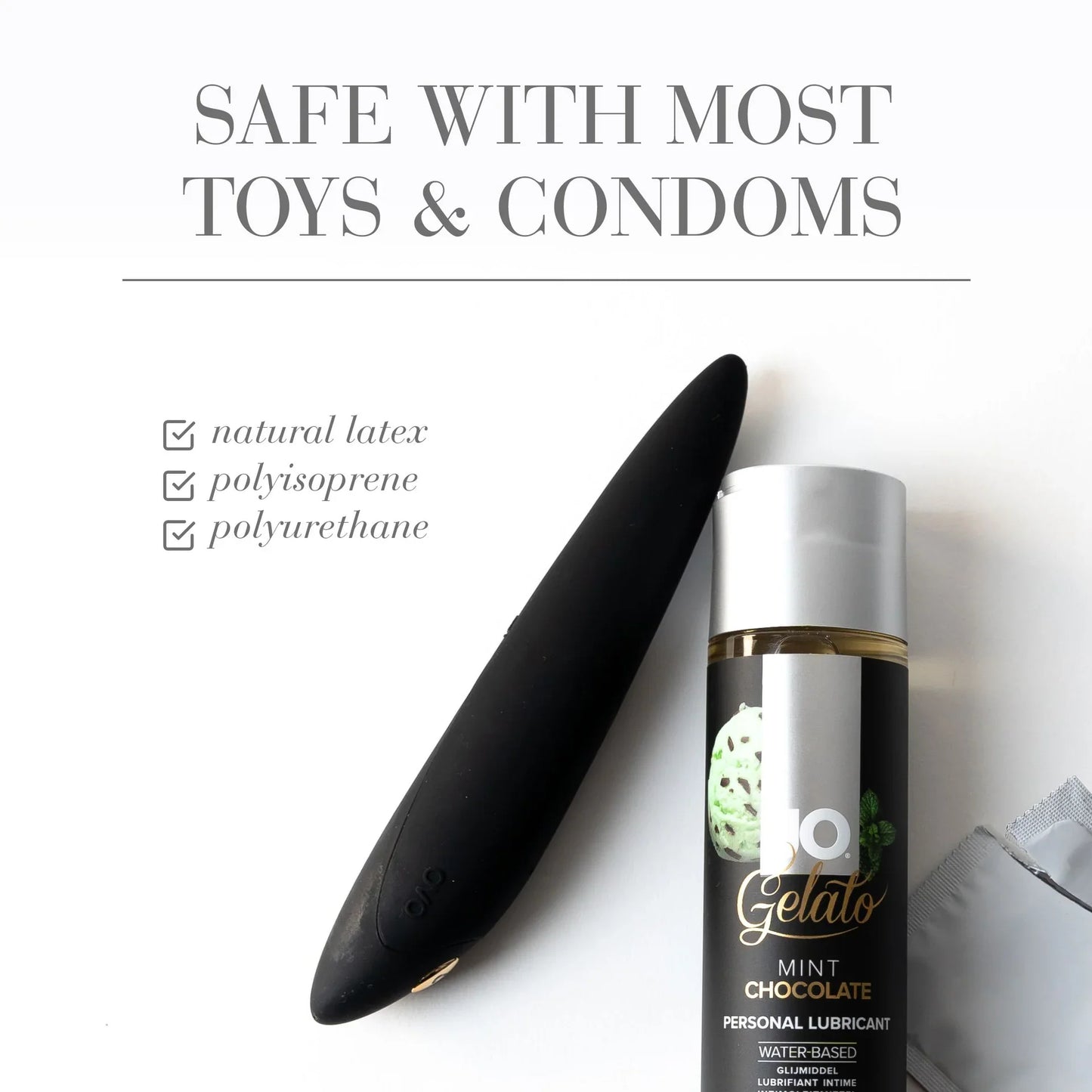 Jo Gelato Water-Based Lubricant - Mint Chocolate (120ml)