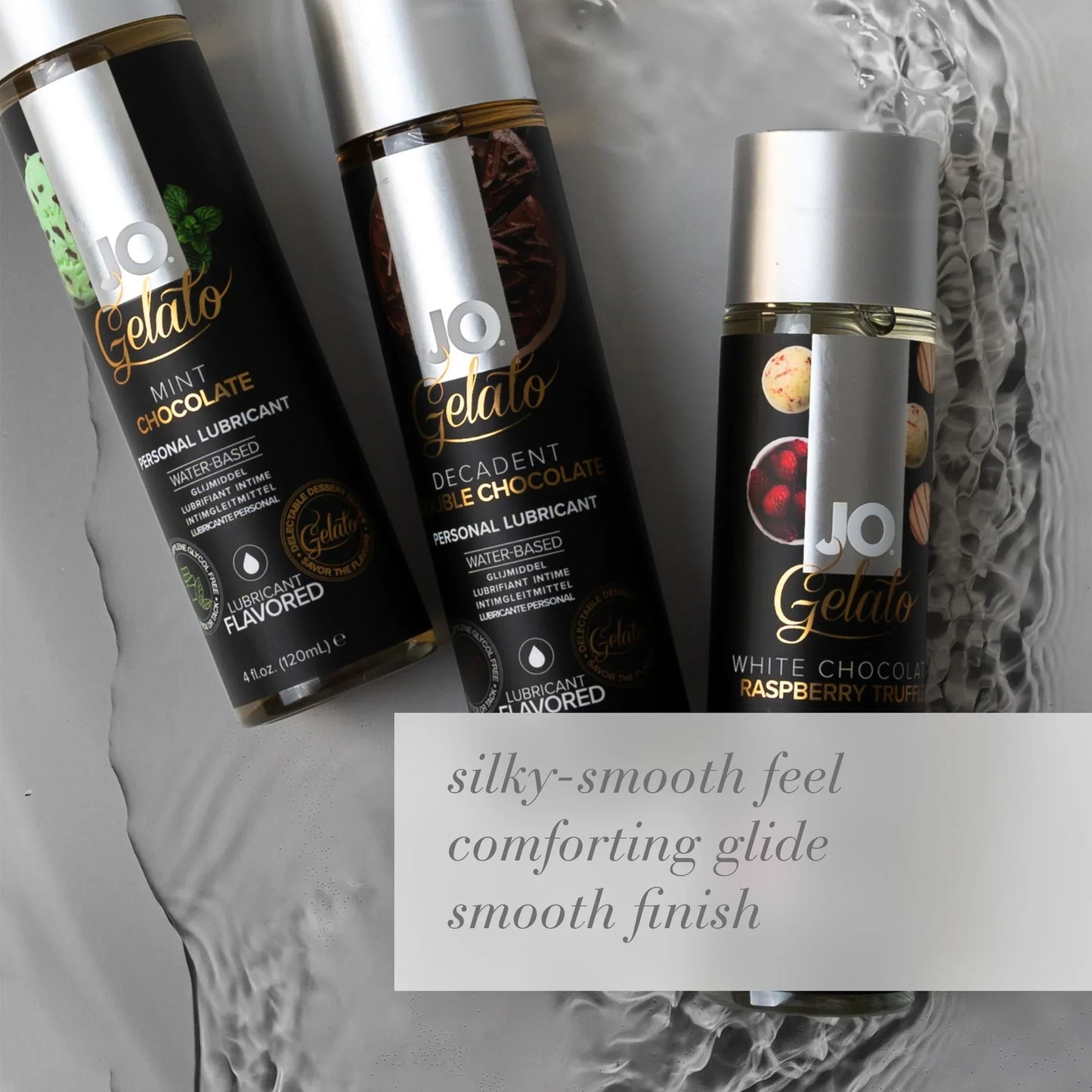 Jo Gelato Water-Based Lubricant - Mint Chocolate (120ml)