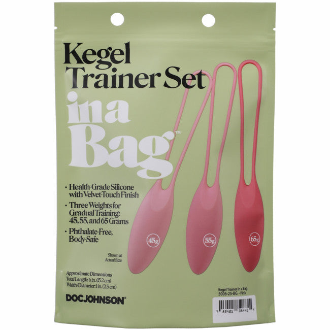 Doc Johnson Kegel Training Set in a Bag (3 Pack)