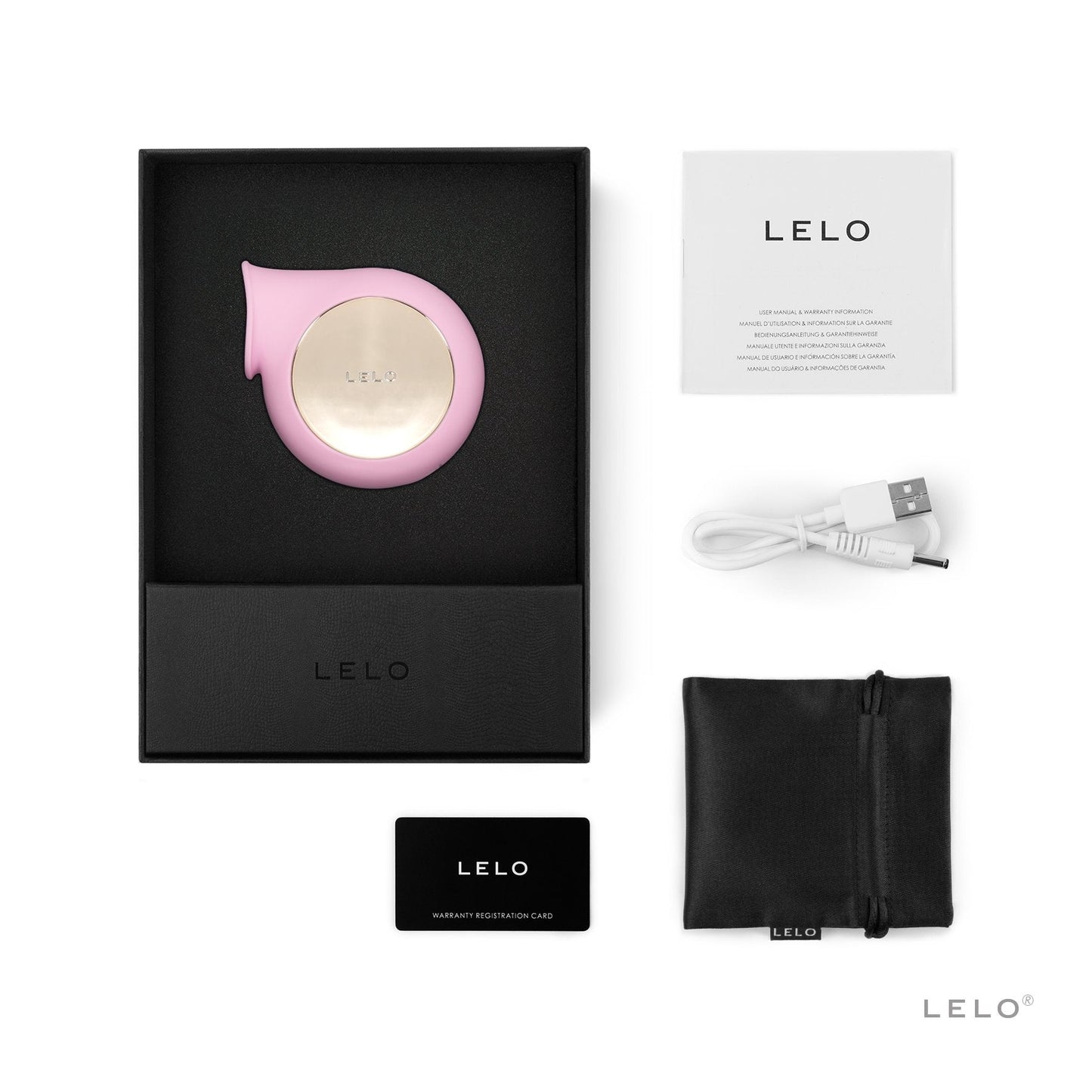 Lelo Sila Sonic Massager - Pink