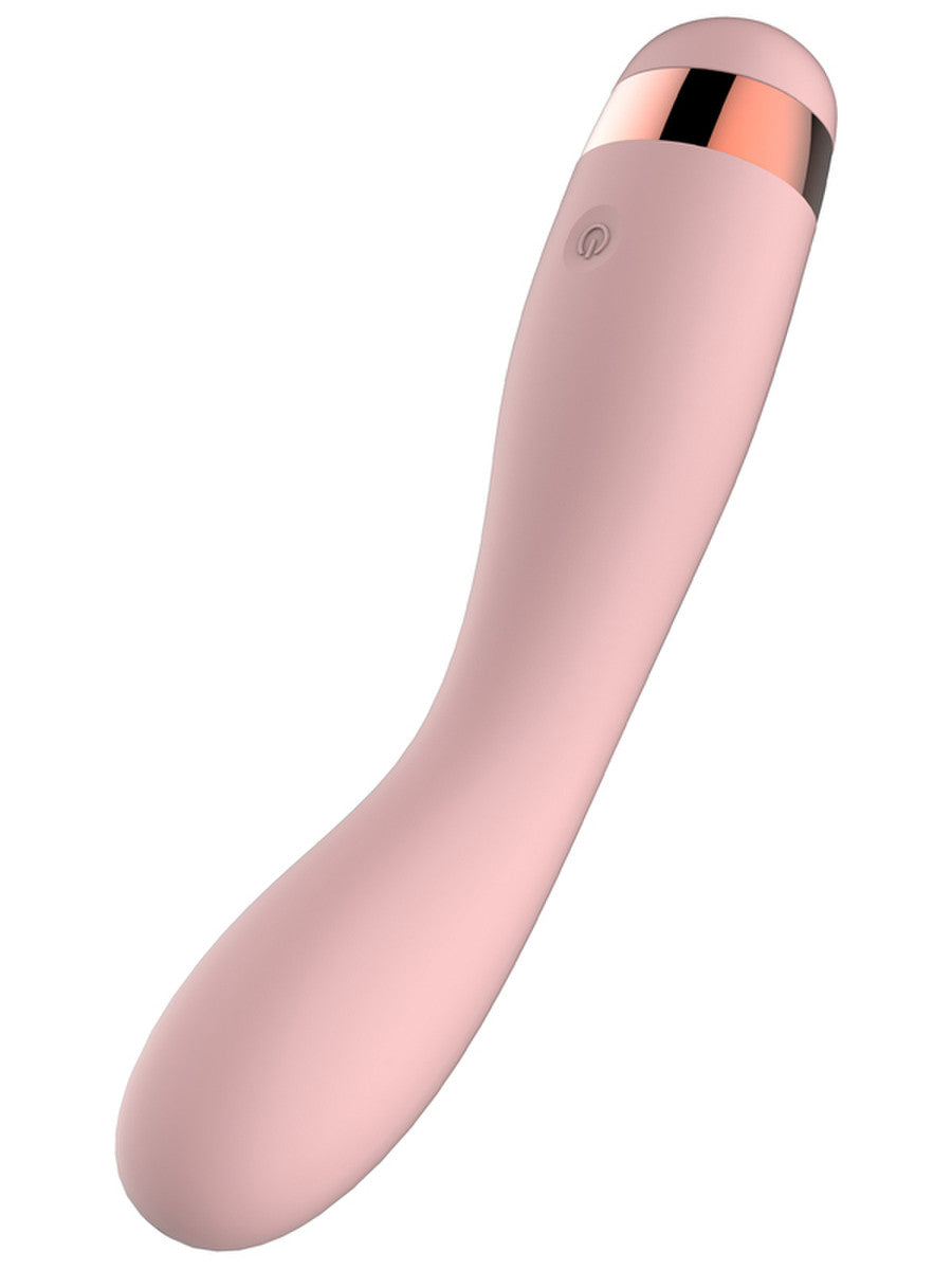 Playful Soft Lover G-Spot Vibrator - Pink