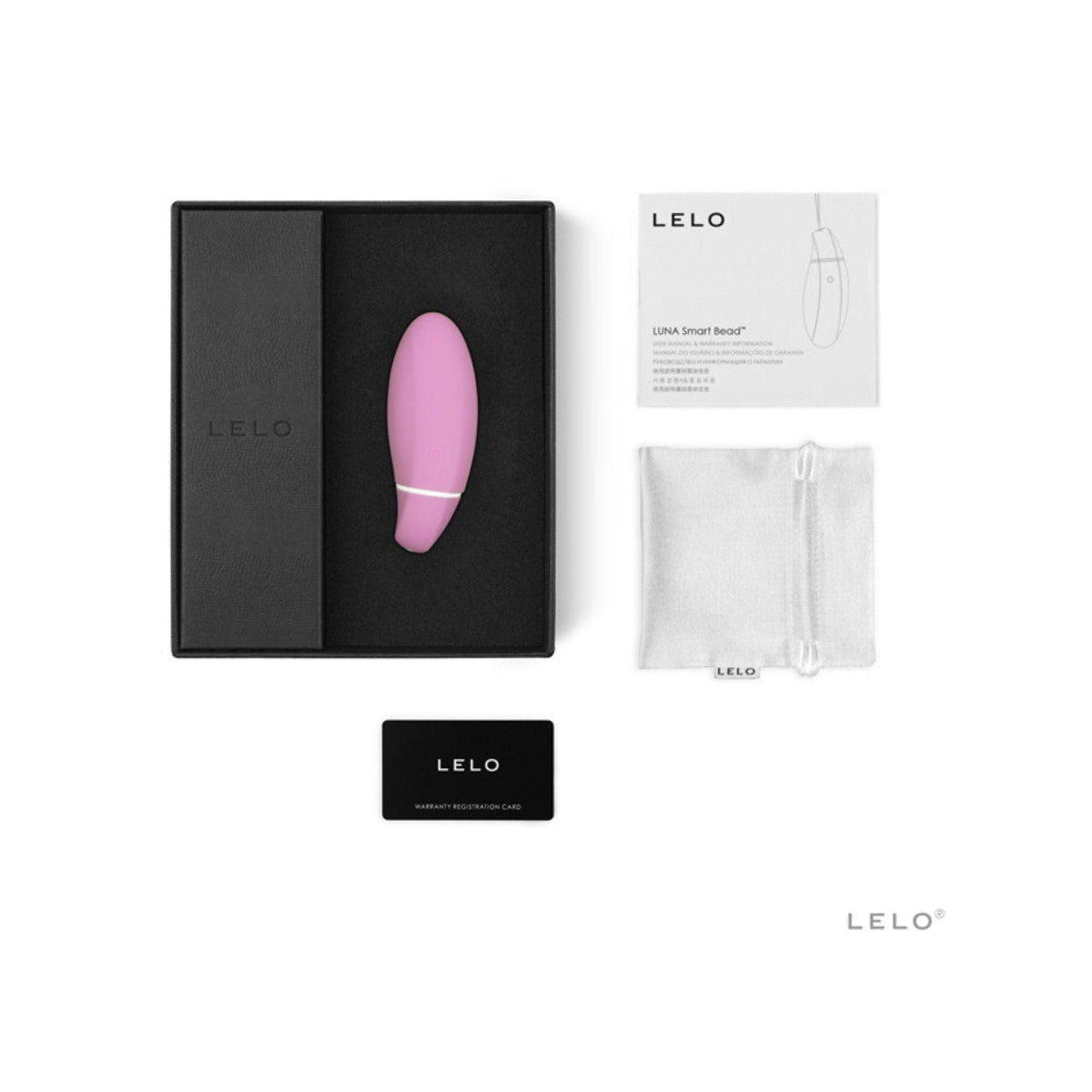 Lelo Luna Smart Bead Personal Pleasure Trainer - Pink