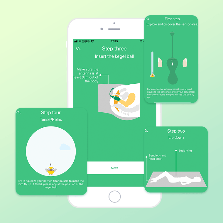 Pelvi Fit Pelvic Floor Kegel Trainer (App Controlled)