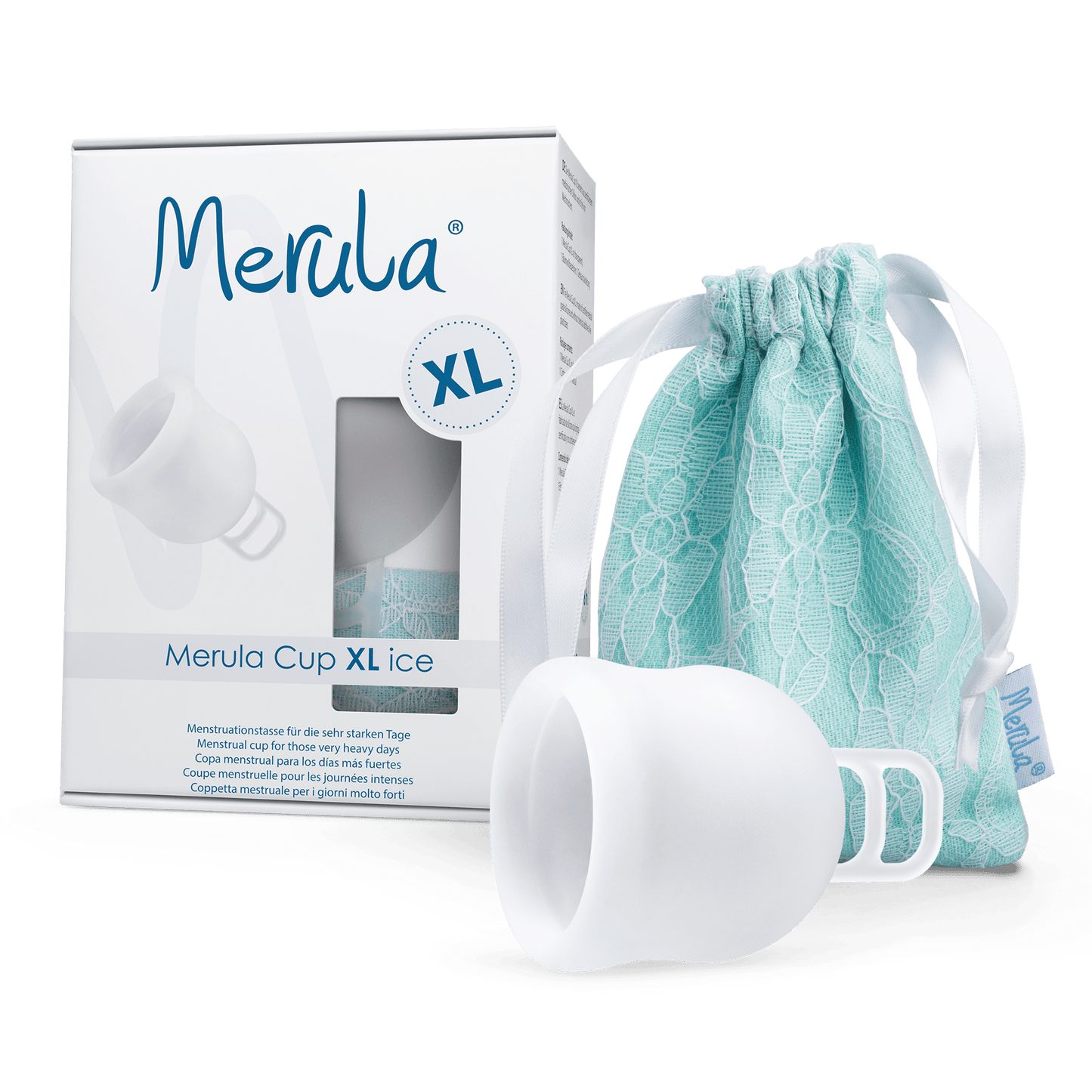 Merula Menstrual Cup XL - Ice (White)