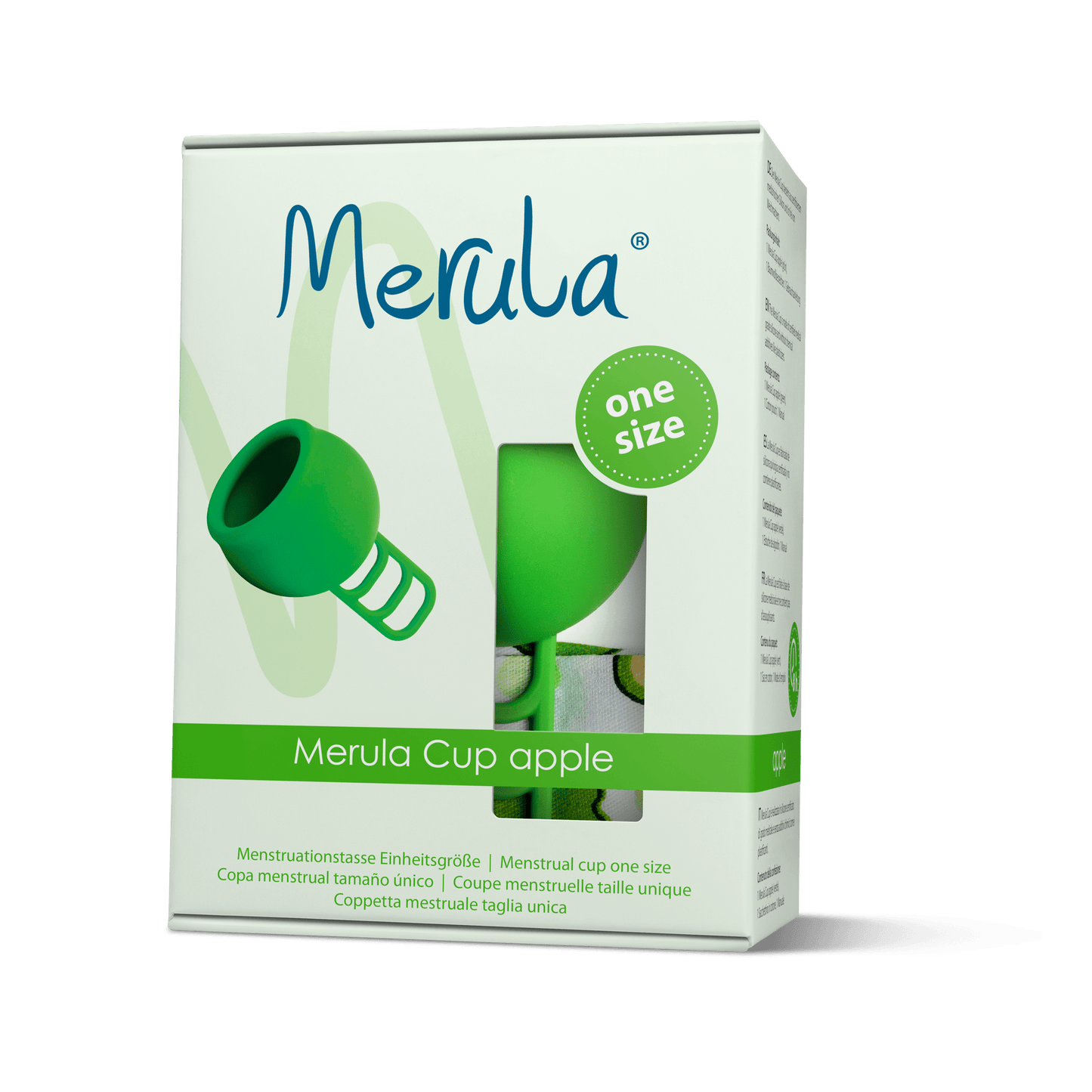 Merula Menstrual Cup One Size - Apple (Green)