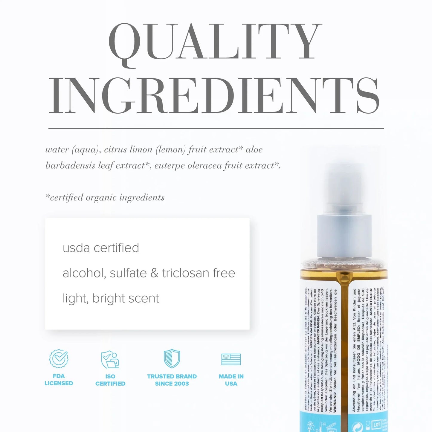 Jo Naturalove Organic Toy Cleaner (30ml)