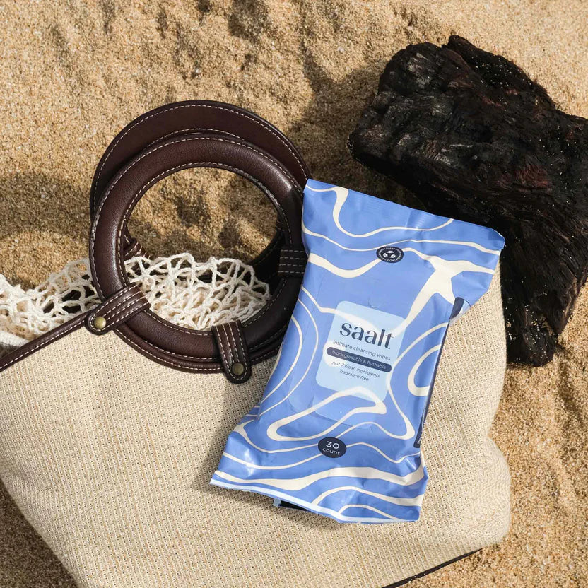 Saalt Intimate Cleansing Wipes (30 wipes)