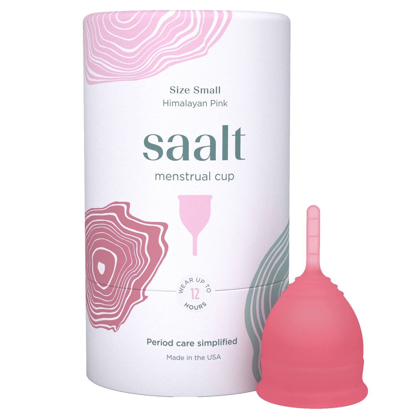 Saalt Menstrual Cup - Small Himalayan Pink
