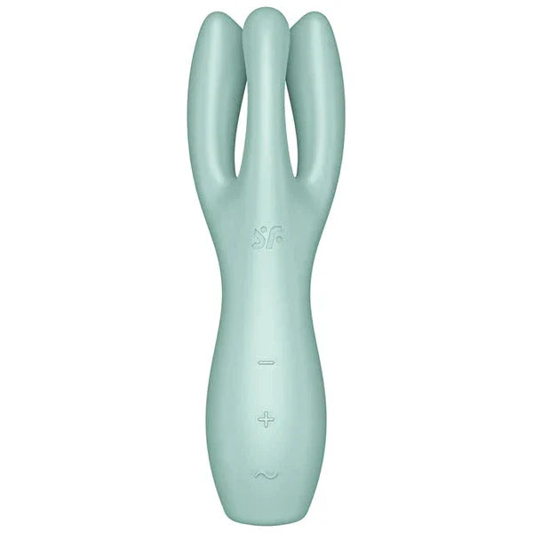 Satisfyer Threesome 3 Clitoral and Labia Stimulator - Mint