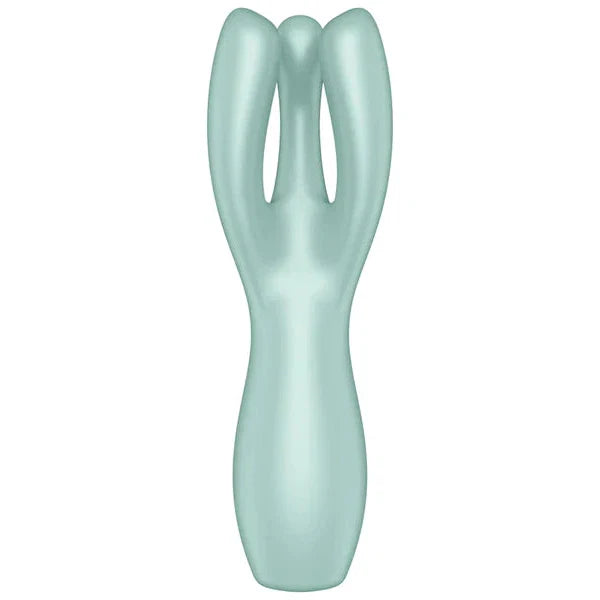 Satisfyer Threesome 3 Clitoral and Labia Stimulator - Mint