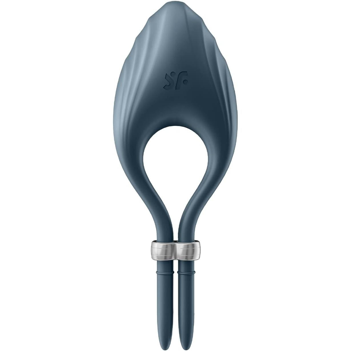 Satisfyer Duelist Vibrating Adjustable Lasso Ring - Blue