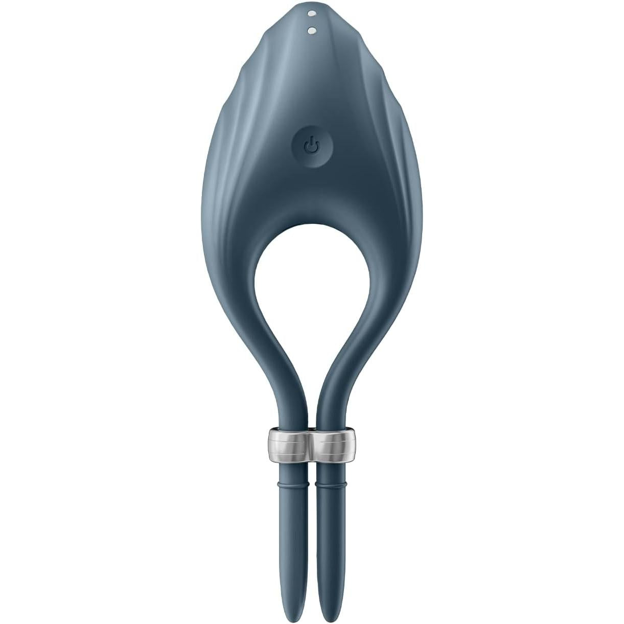 Satisfyer Duelist Vibrating Adjustable Lasso Ring - Blue