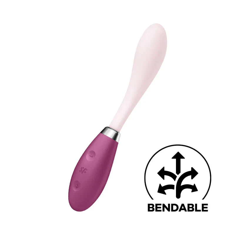 Satisfyer Flex 3 Bendable G-Spot & Rabbit Massager - Red