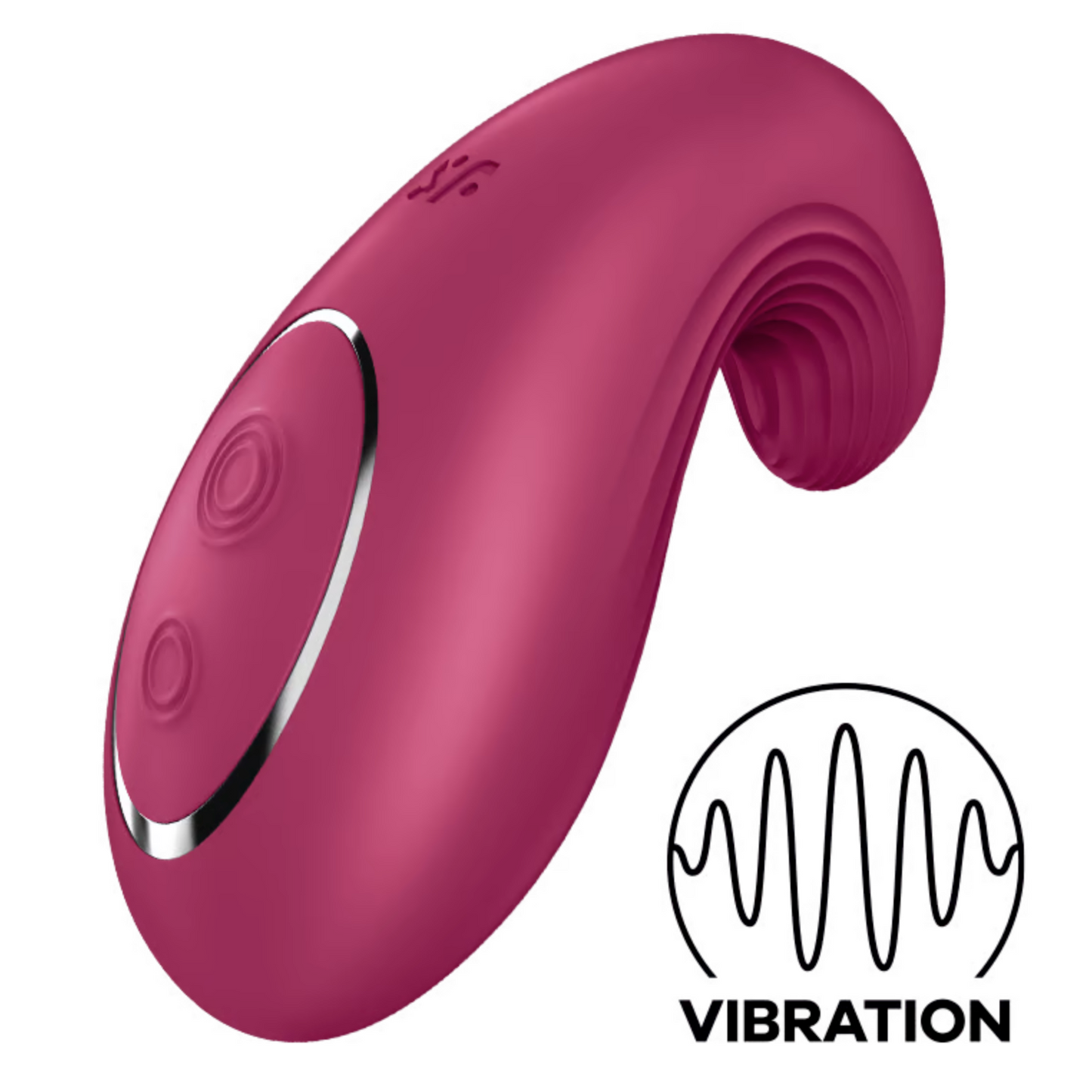 Satisfyer Dipping Delight Lay-On Massager - Berry