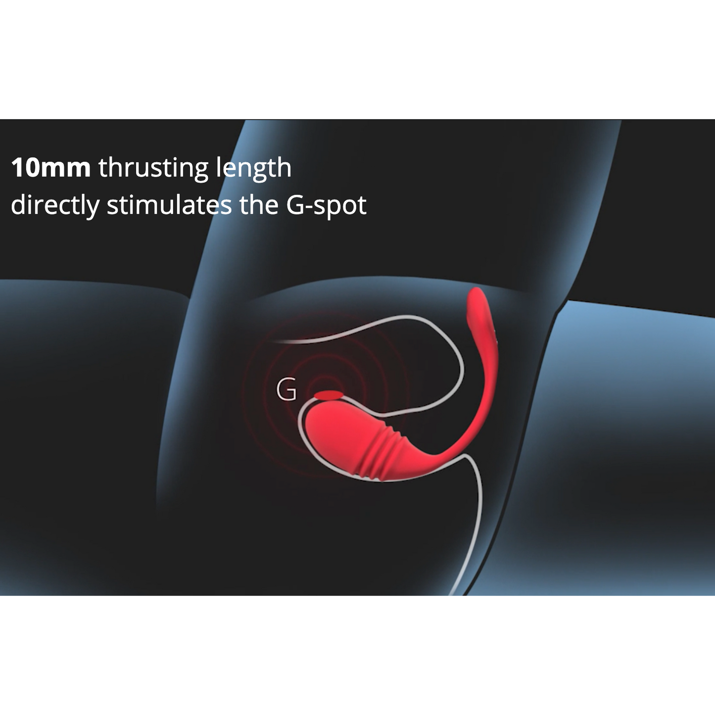 Lovense Vulse Thrusting Egg Vibrator (App Controlled)