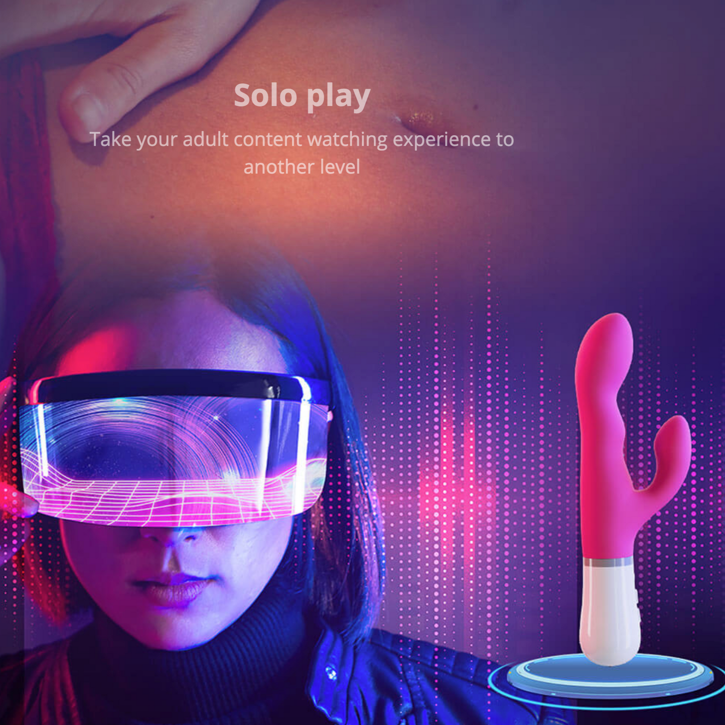 Lovense Nora Rotating Rabbit Vibrator (Remote Controlled)