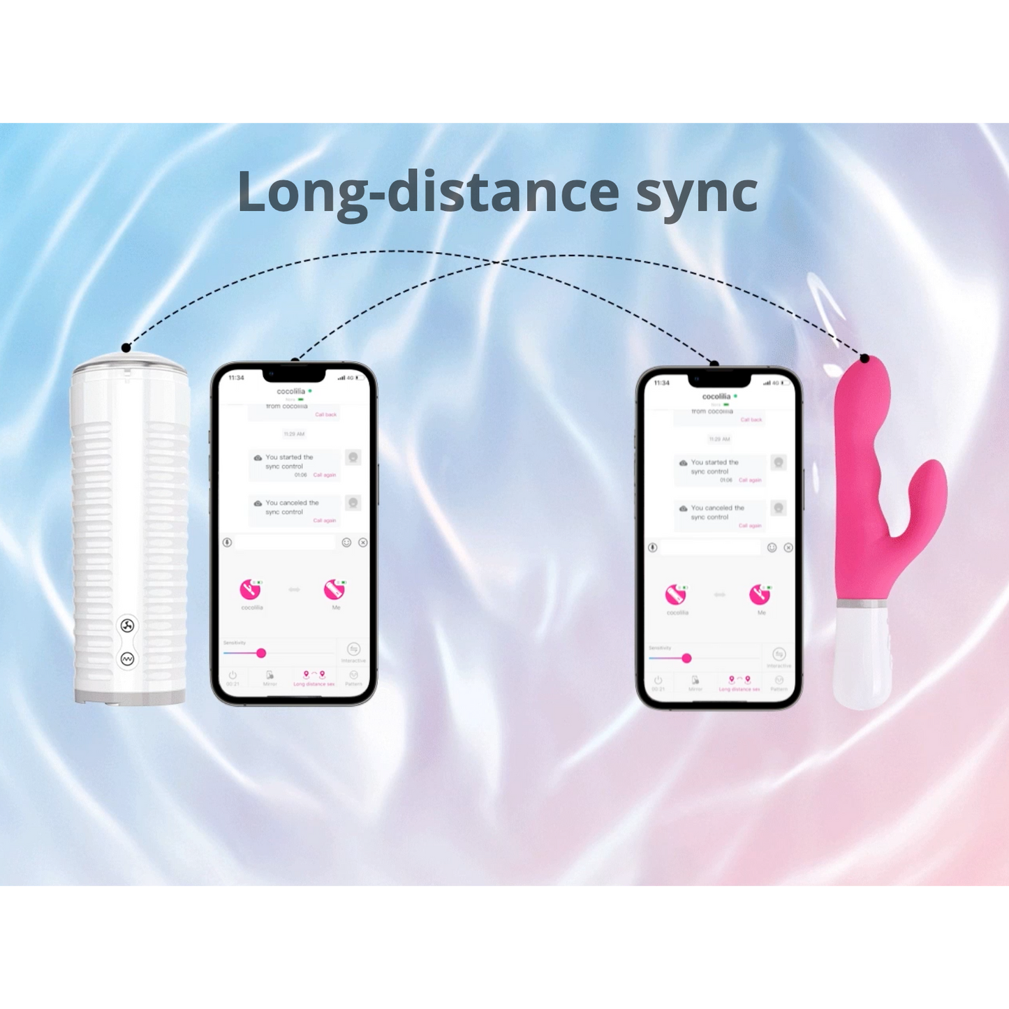 Lovense Nora Rotating Rabbit Vibrator (Remote Controlled)