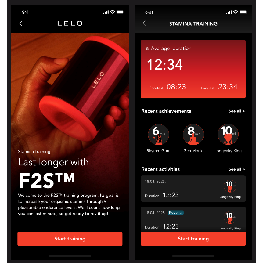 Lelo F2S Pelvic Floor & Stamina Trainer - Teal (App Controlled)