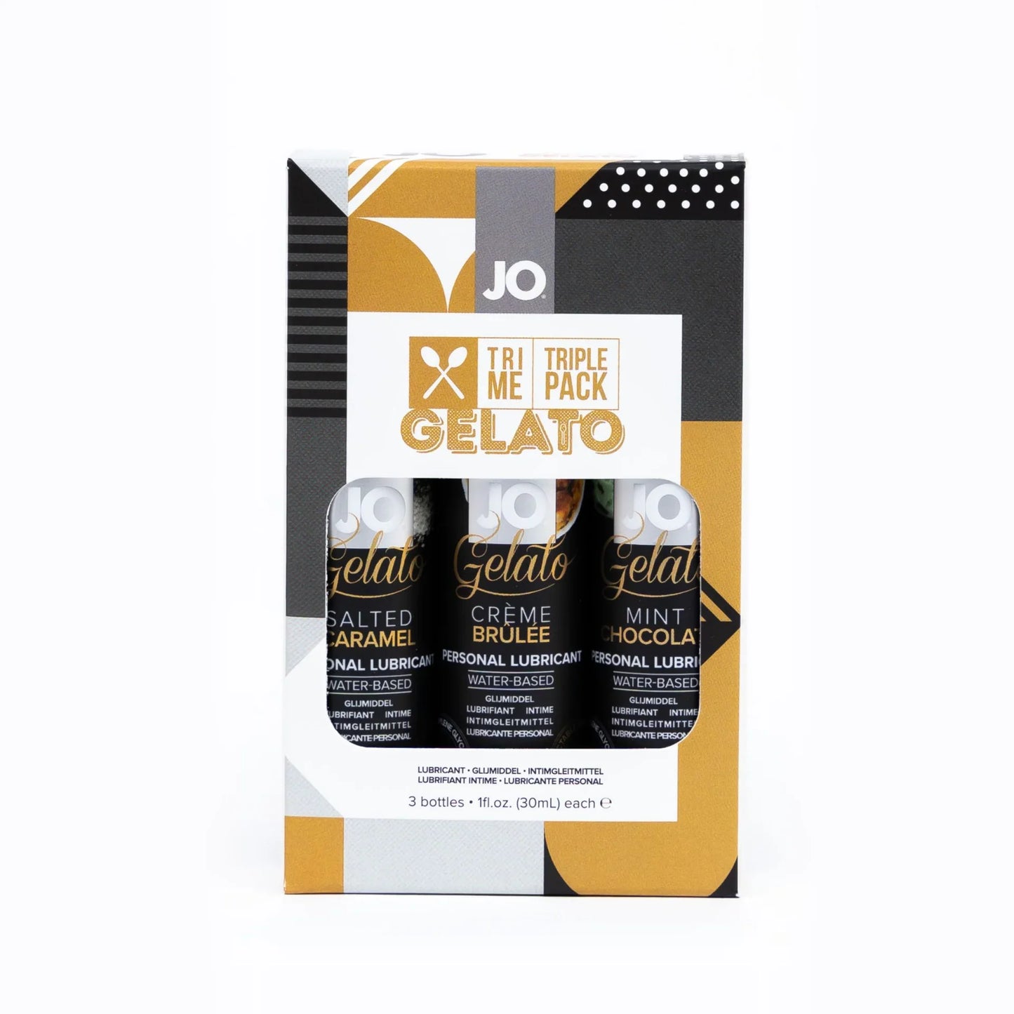 Jo Water-Based Lubricant Triple Pack - Gelato