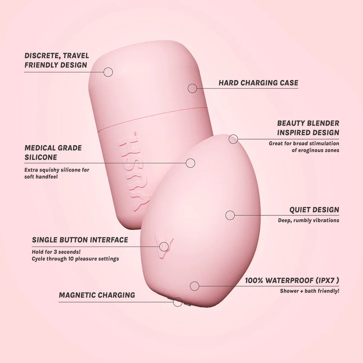 Vush Plump Palm Vibrator