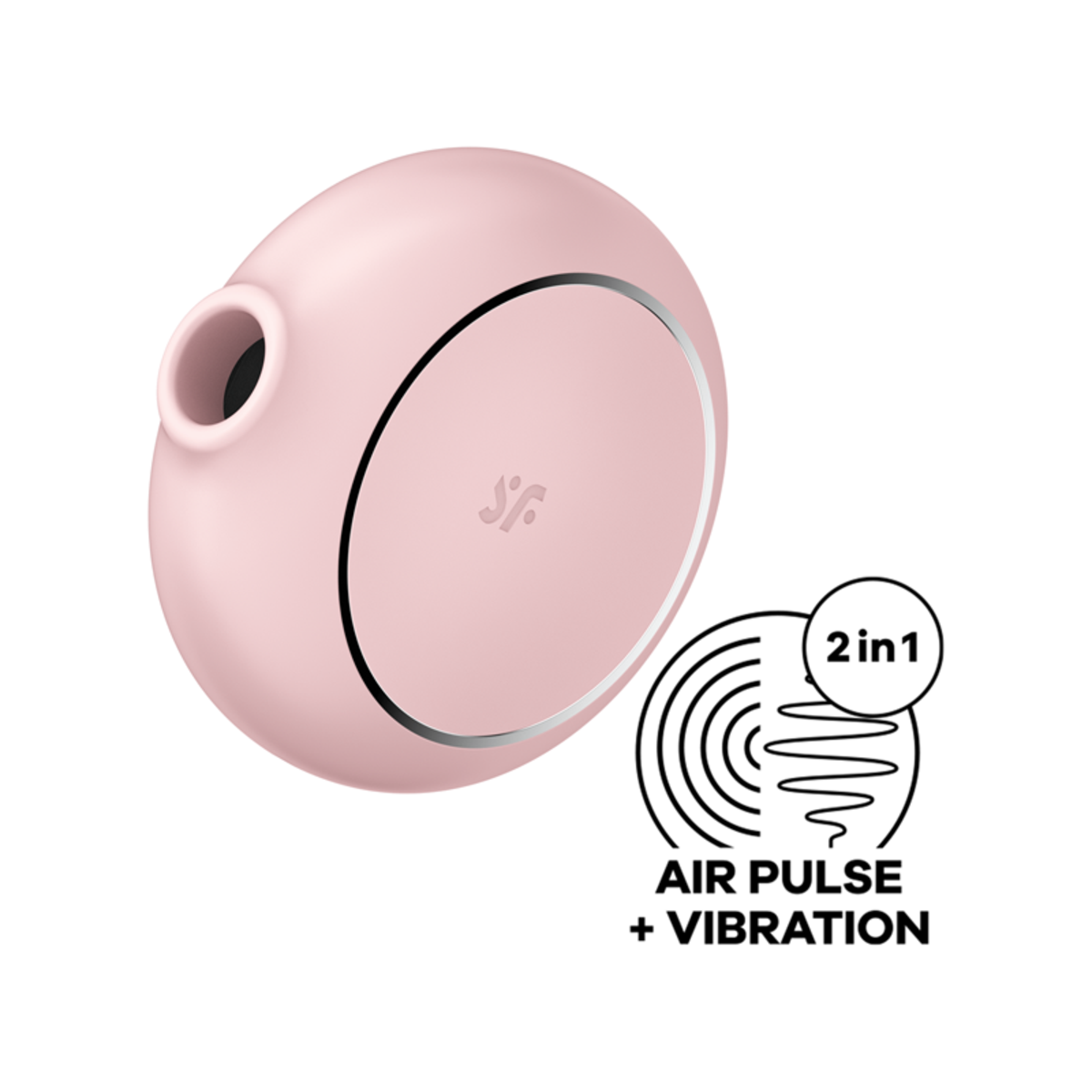 Satisfyer Pro To Go 3: Air Pulse Stimulator + Vibrator - Rose
