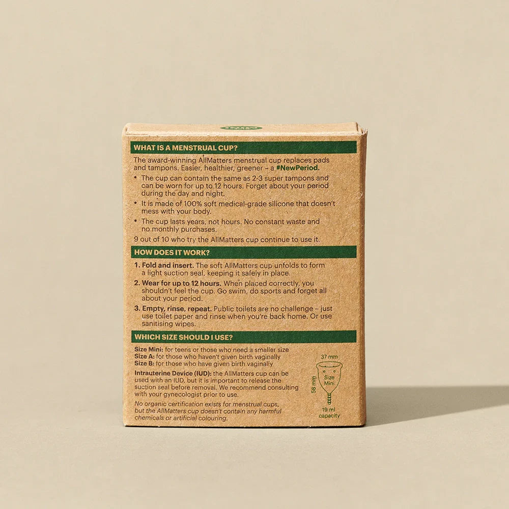 Allmatters Menstrual Cup - Size A (Small)