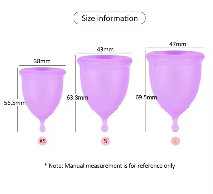 Classic Bell Menstrual Cup - Black