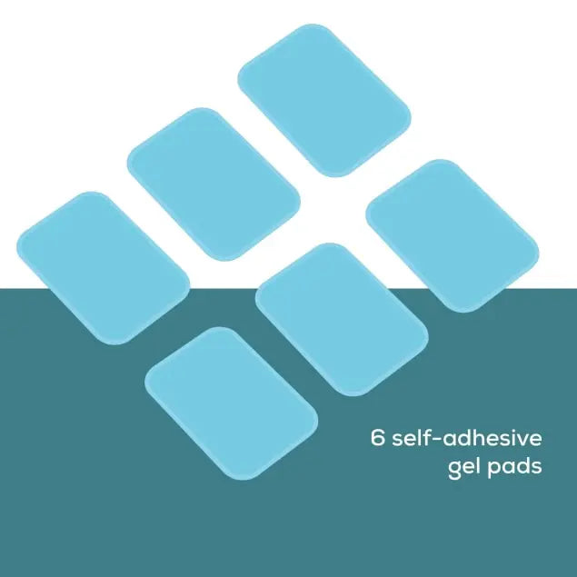 Beurer EM55 TENS & Heating Pad Menstrual Relax Device Replacement Pads (6 Pack)