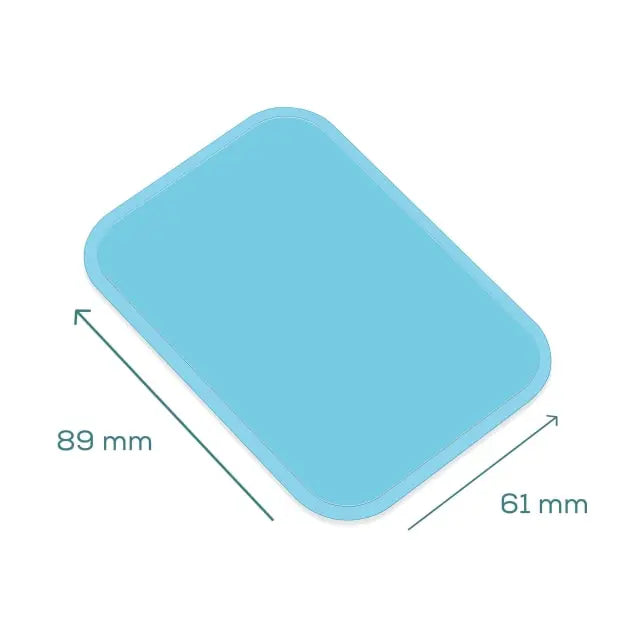 Beurer EM55 TENS & Heating Pad Menstrual Relax Device Replacement Pads (6 Pack)